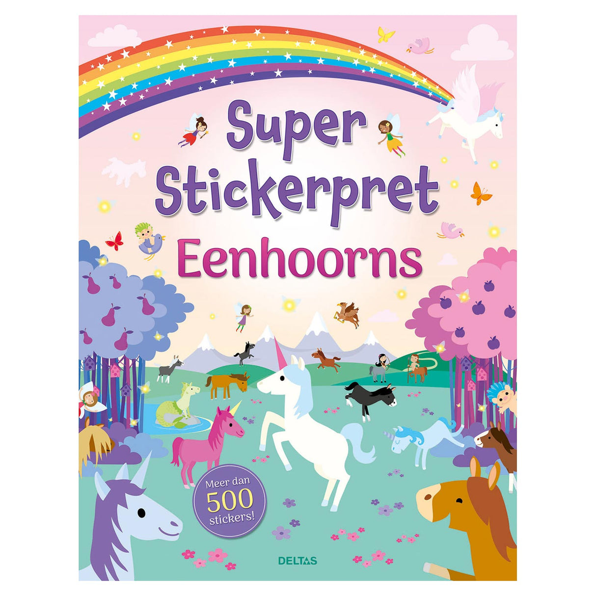 DelTas Super Sticker Spaass - Unicorns