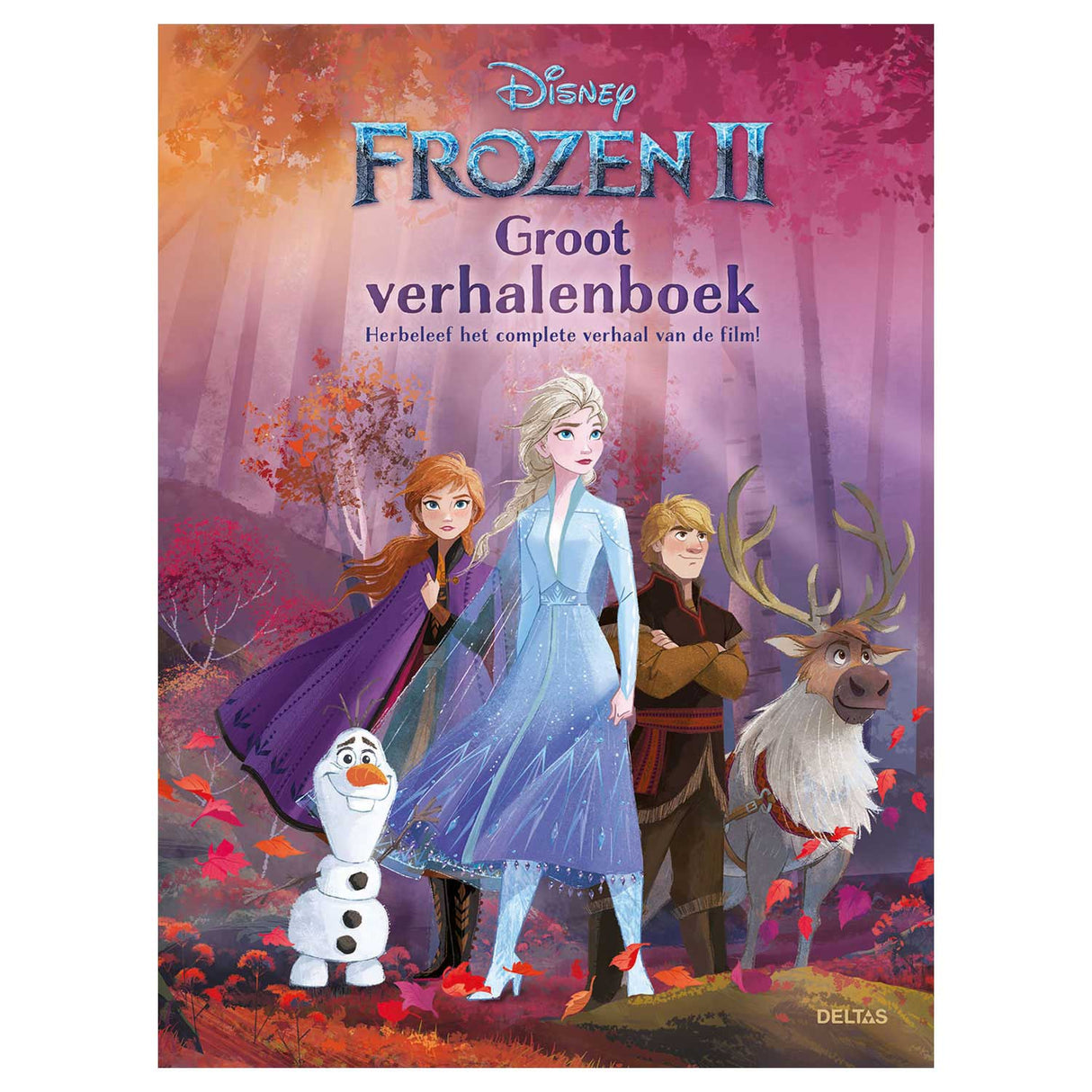 Deltas frozen 2 groot verhalenboek