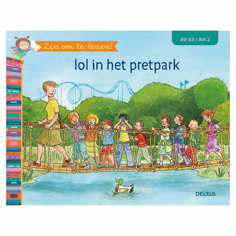 Delta ist gespannt auf das Lesen! - Spaß im Vergnügungspark (avi-e3)