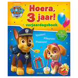 Paw Patrol Birthday Book - Hurra, 3 år!