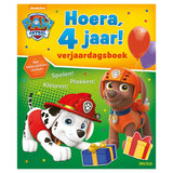 Deltas Paw Patrol Fødselsdagsbog - Hurra, 4 år!