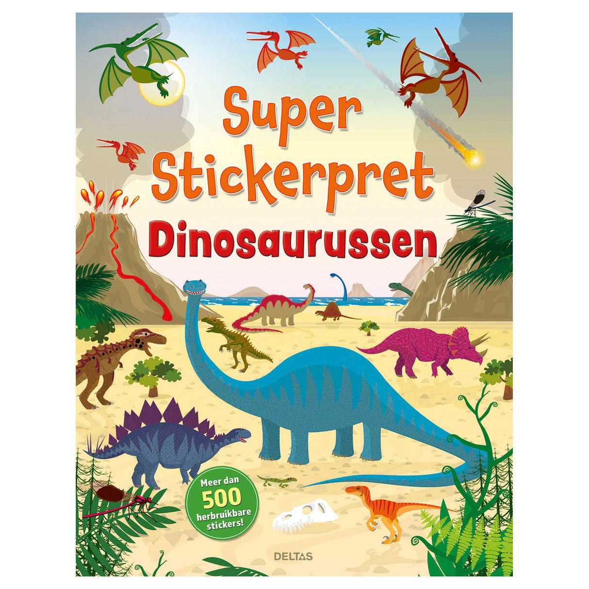 Deltas Super Sticker Fun - Dinosaures