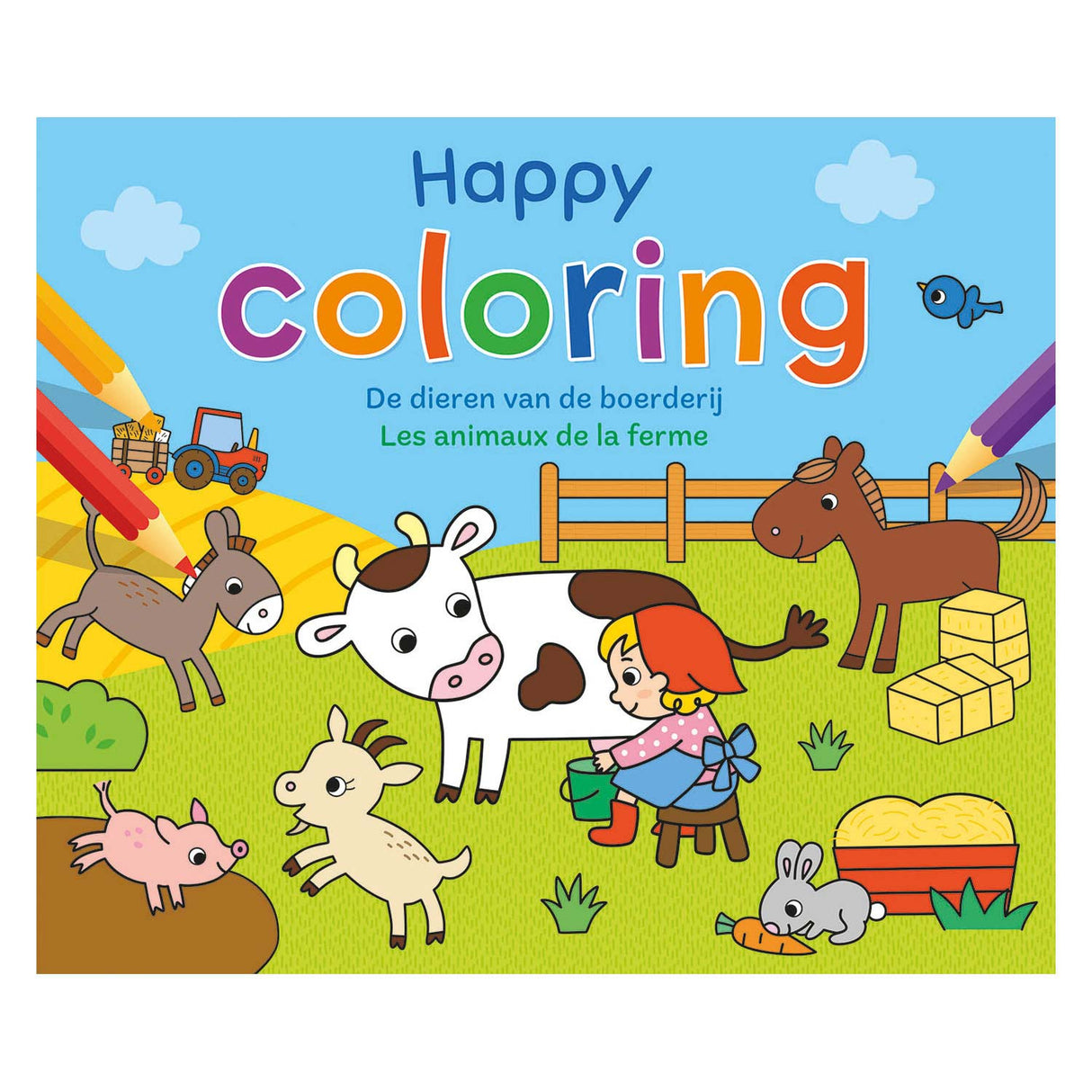 Deltas Happy Coloring - The animals of the farm