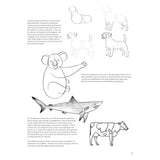 Deltas Learn to draw animals step by step