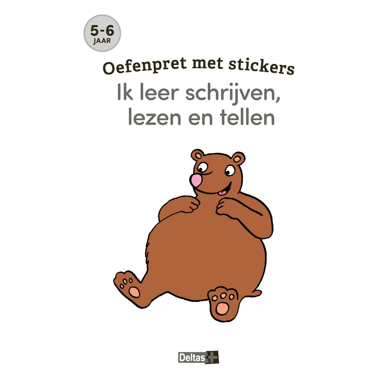 Deltas oefenpret met stickers schrijven, lezen, tellen (5-6 jaar)