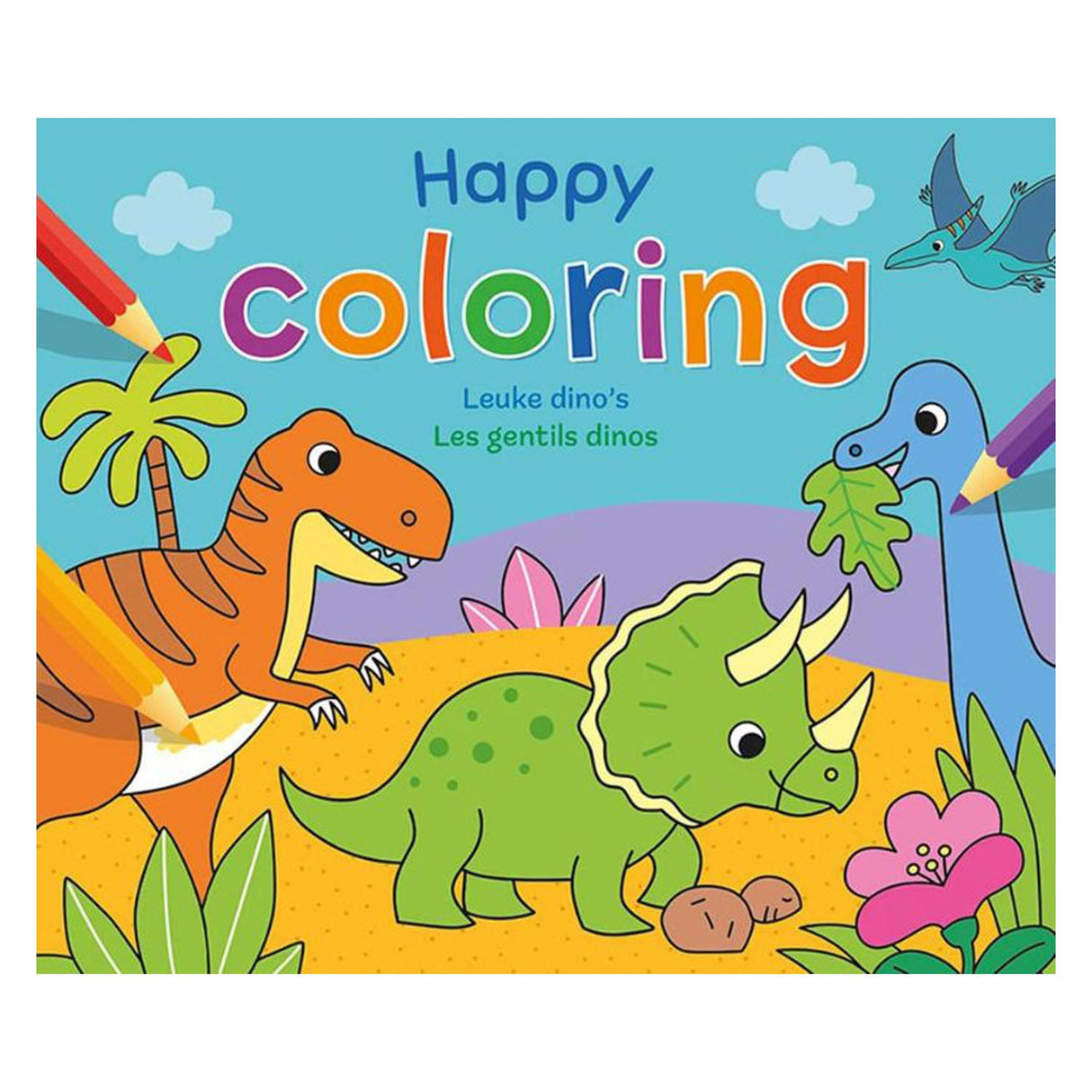 Deltas Happy Coloring - bonitos dinosaurios