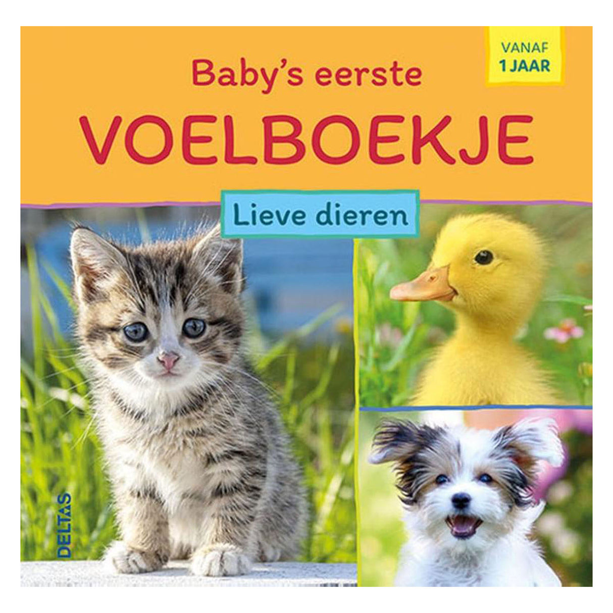 Deltas Babies First Feelbook - Drogie zwierzęta