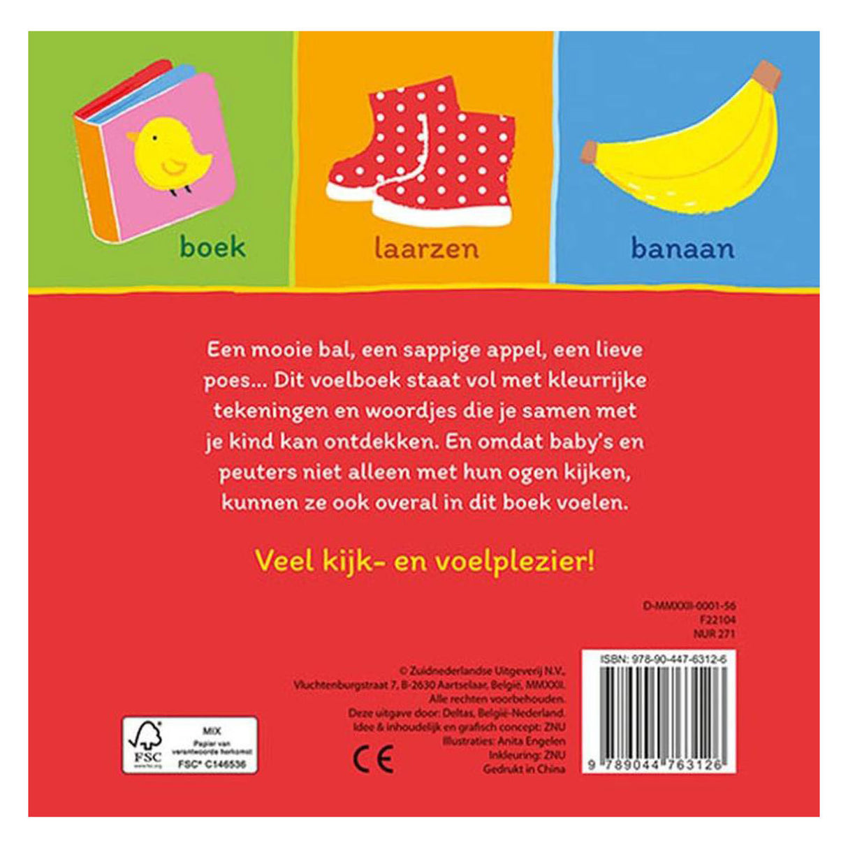 Deltas erstes Tastbuch für Babys – erste Worte