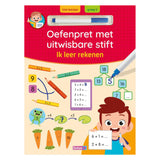 Deltas oefenpret met uitwasbare stift ik leer rekenen