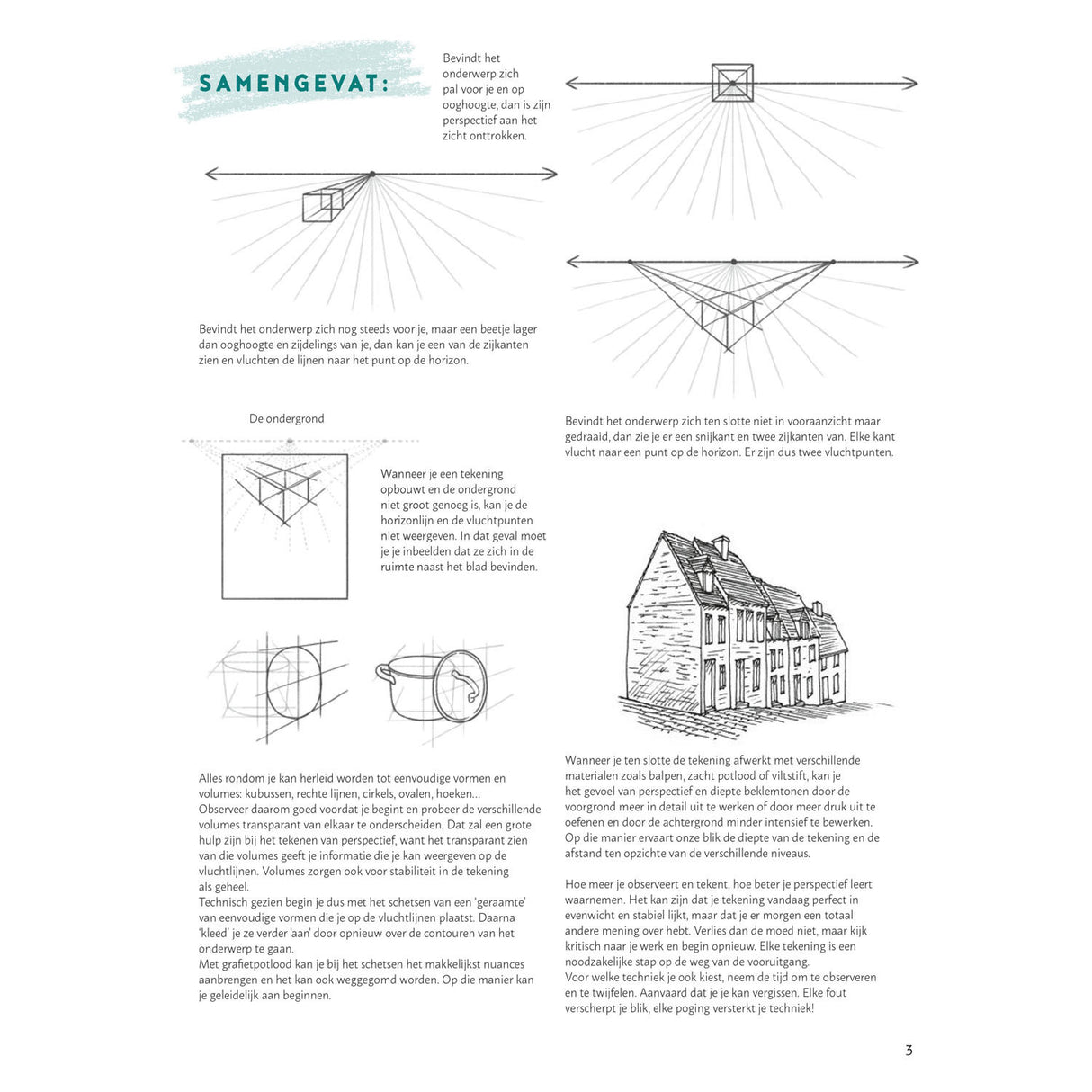 DELTAS STAP by step Perspective learn to draw hobby book