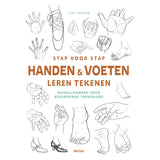 Deltas lernen Schritt für Schritt im Hobbybuch, Hände und Füße zu zeichnen