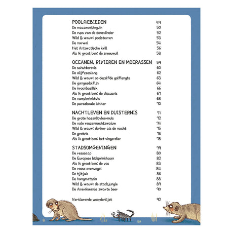 Deltas Kinderbuch „Die verrückte Welt der Tiere“.