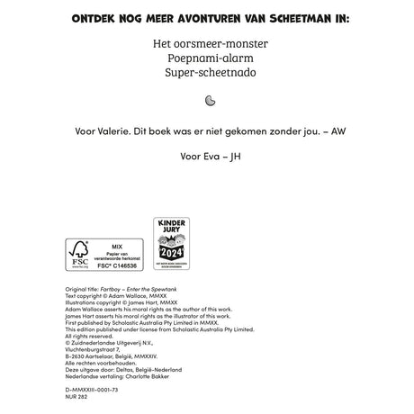 Deltas Furzmann löst es! Das große Erbrochene-Kinderbuch
