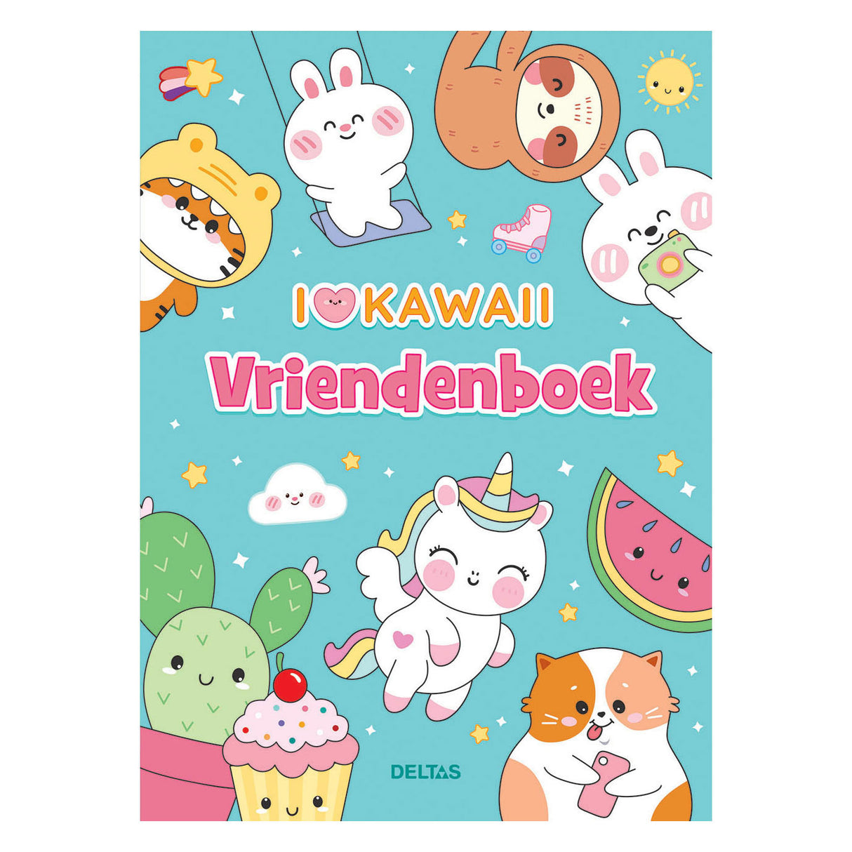 Deltas me encanta el libro de amigos de kawaii