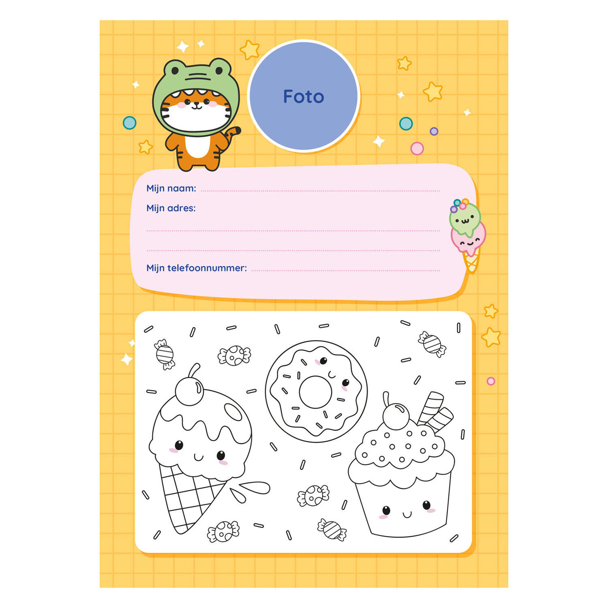 Deltas I love kawaii Freundebuch