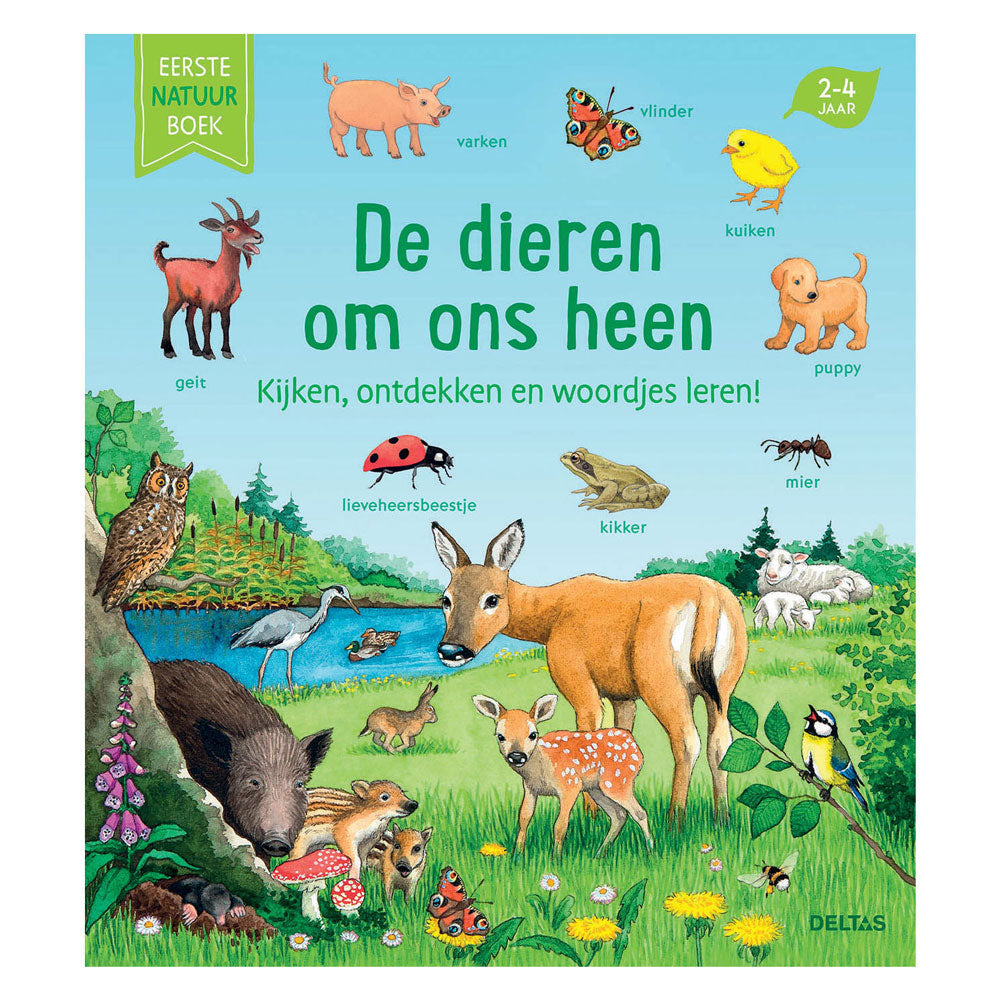 Delta The Animals Around Us Cardboard Book (2-4 y.)