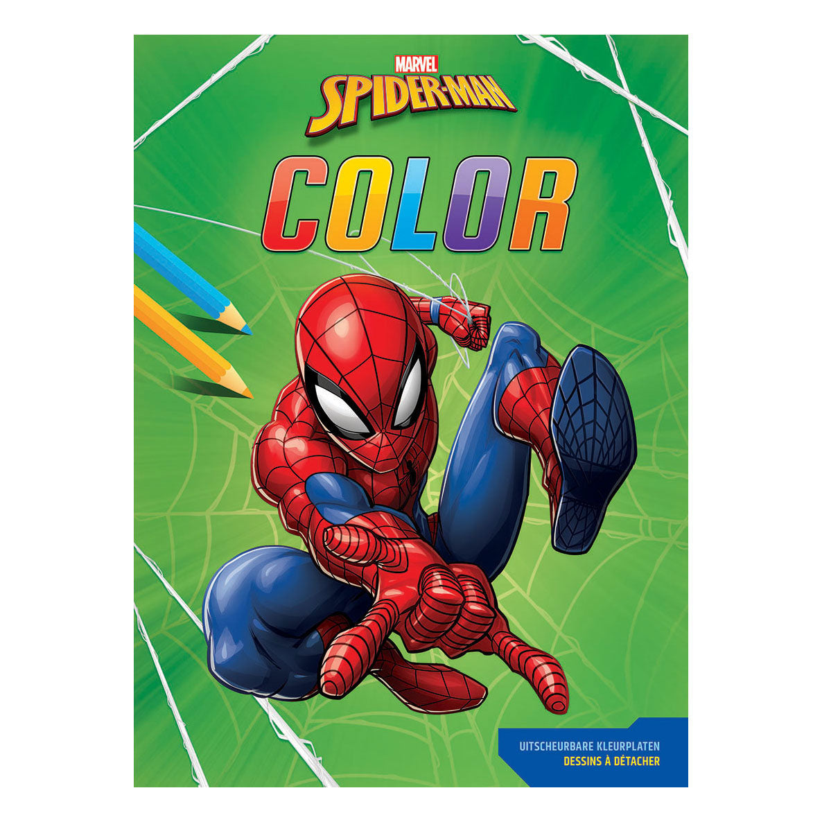 Barevný blok deltas Marvel Spider-Man