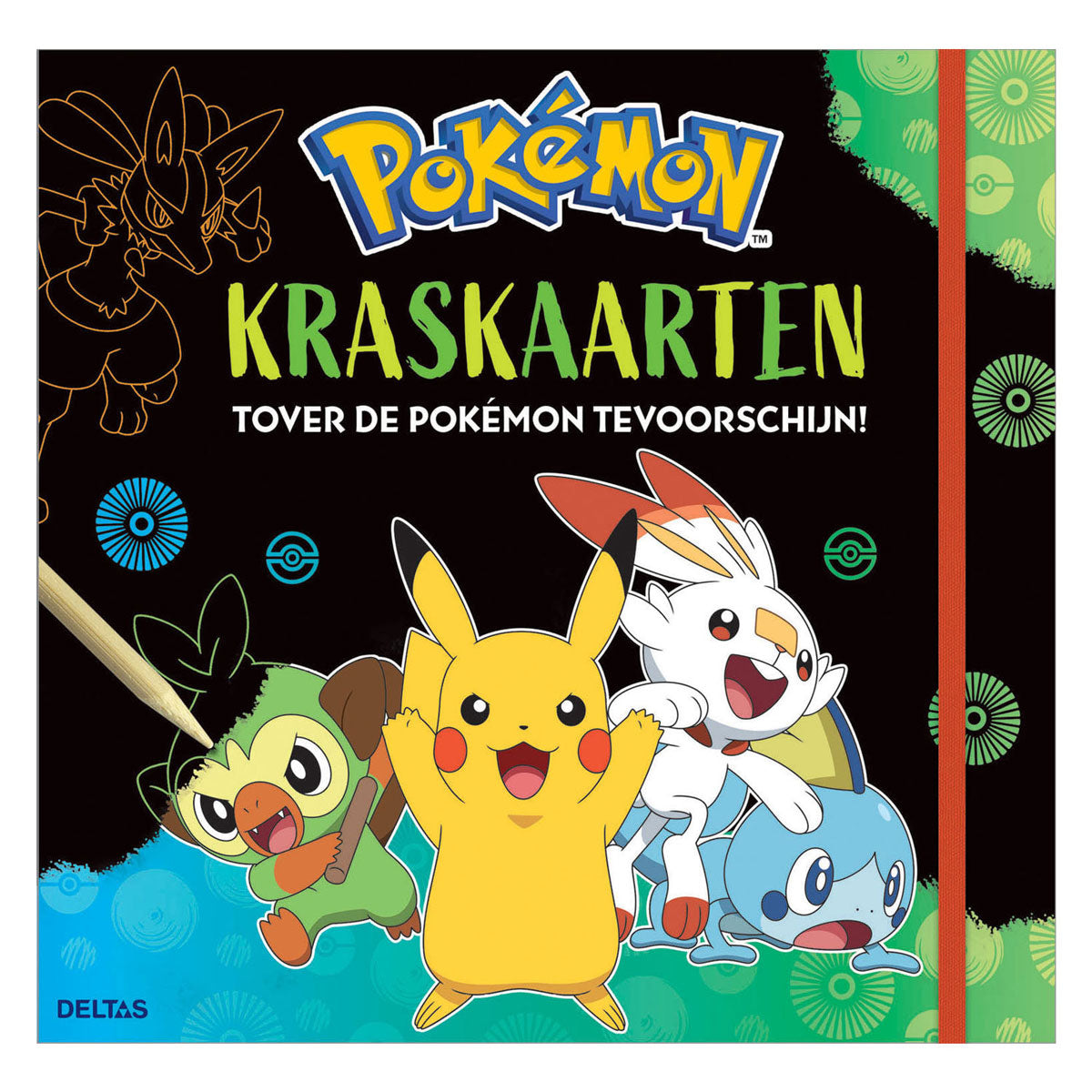 Deltas Pokémon 8 Scratch Cards och Krapsen