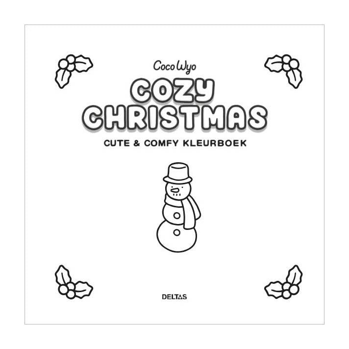 Deltas gemütliches Weihnachten, süßes, gemütliches Malbuch, Coco Wyo