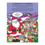 Deltas, wo sind die Weihnachtselfen? Schauen Sie sich das Suchbuch an