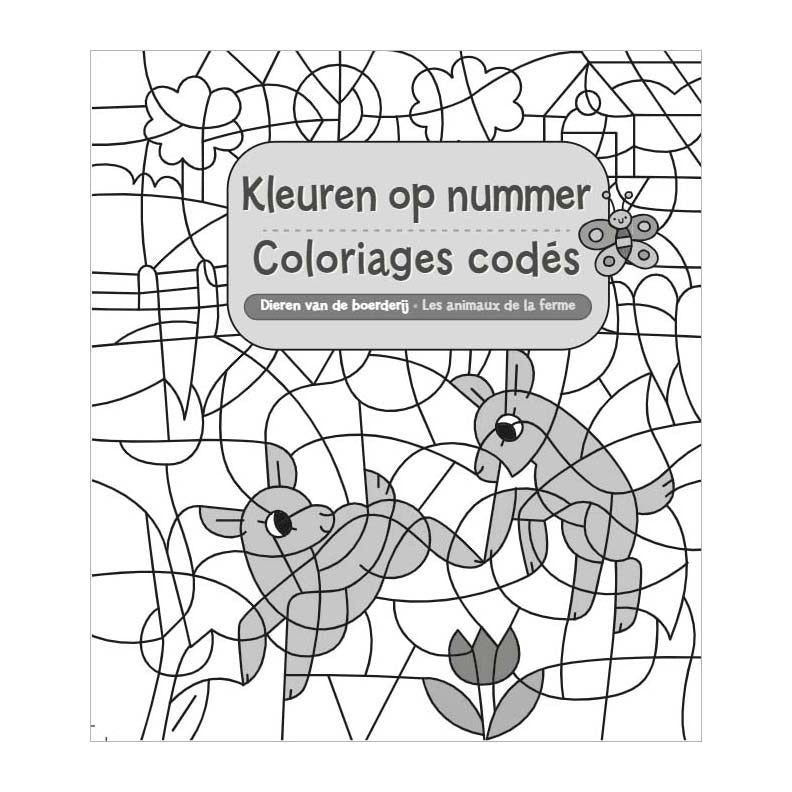 Deltas Nutztiere zum Ausmalen Nr