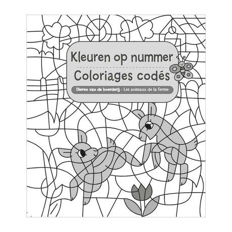 Deltas Nutztiere zum Ausmalen Nr