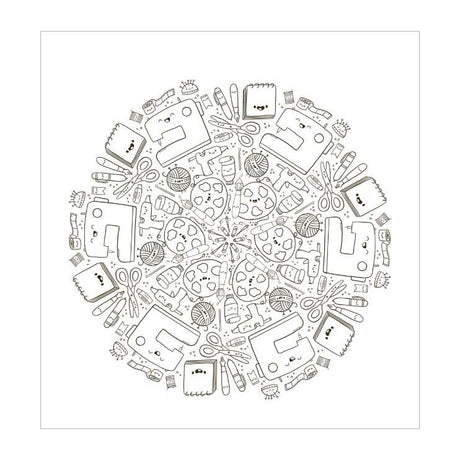 Deltas Kawaii-Mandala-Malspaß