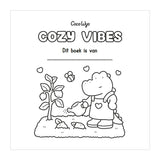 Deltas cozy vibes cute comfy kleurboek coco wyo