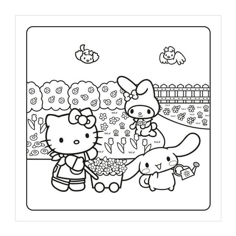 Deltas hello kitty and friends cute cozy color