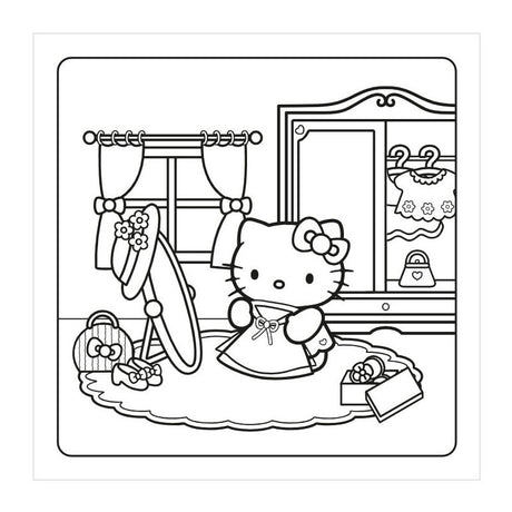 Deltas hello kitty and friends cute cozy color