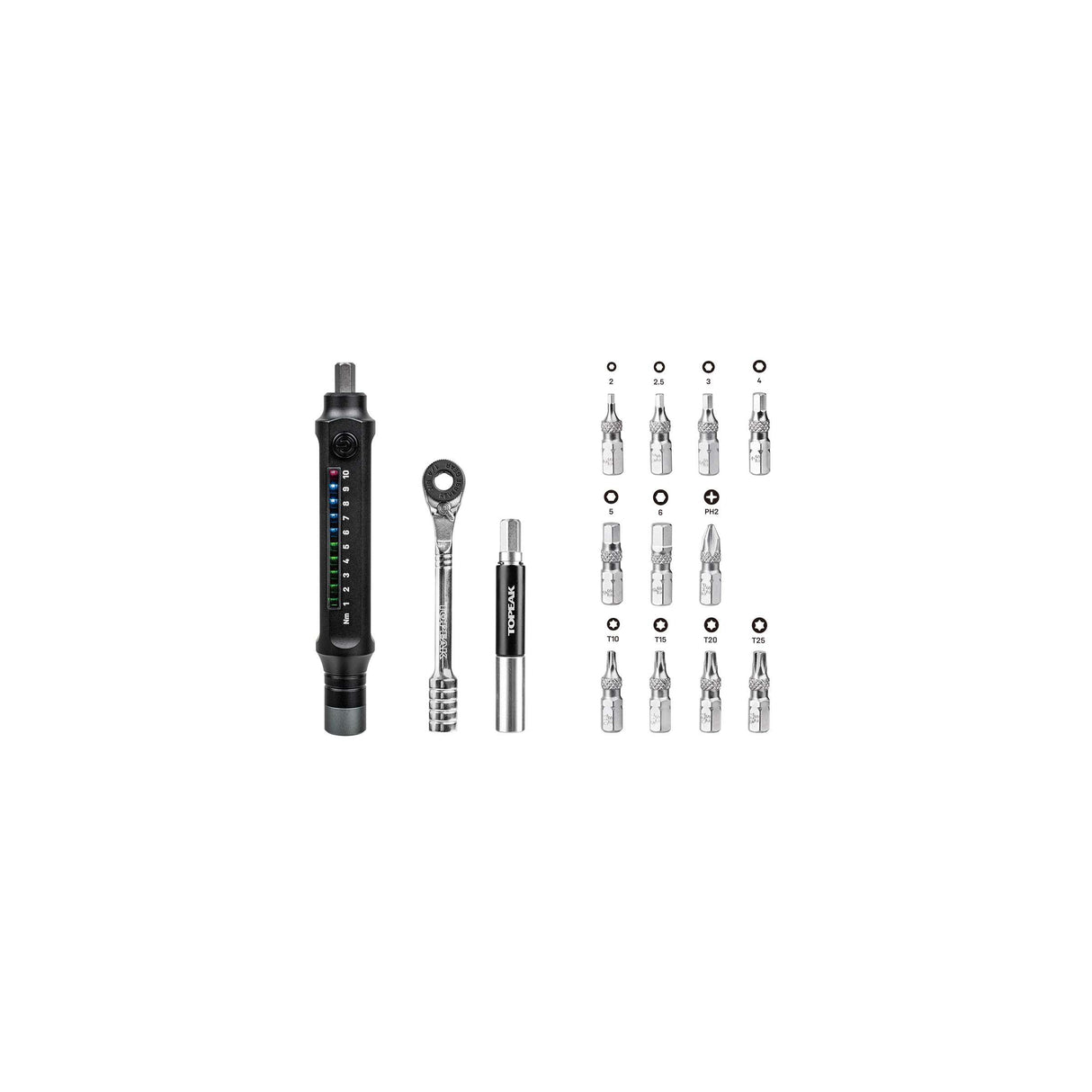 Topeak e-torqbar Drehmomentschlüssel – 1-10 Nm