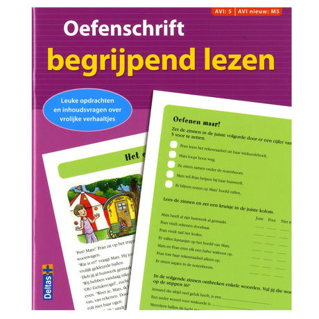 Deltas üben Notebook-Leseverständnis AVI M5