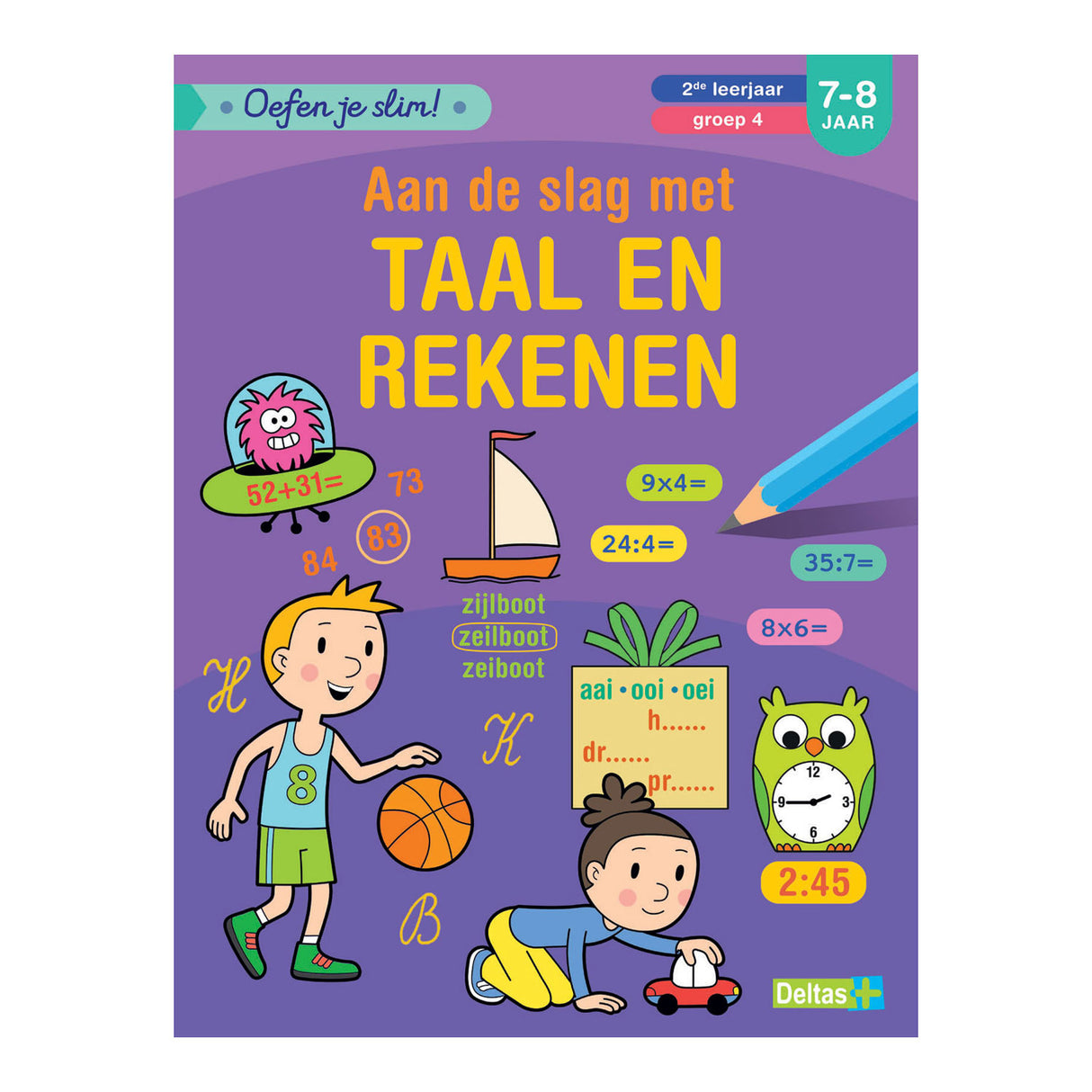 Deltas arbeiten mit Sprache und Rechnen, 7-8 Jahre