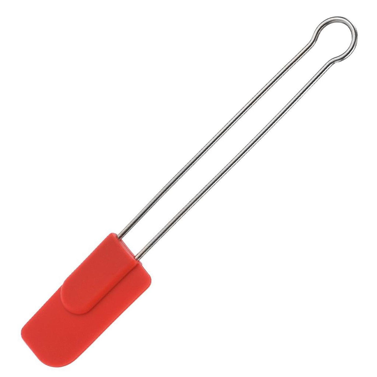 Westmark Pfannenschaber 22,5 cm roter Edelstahl