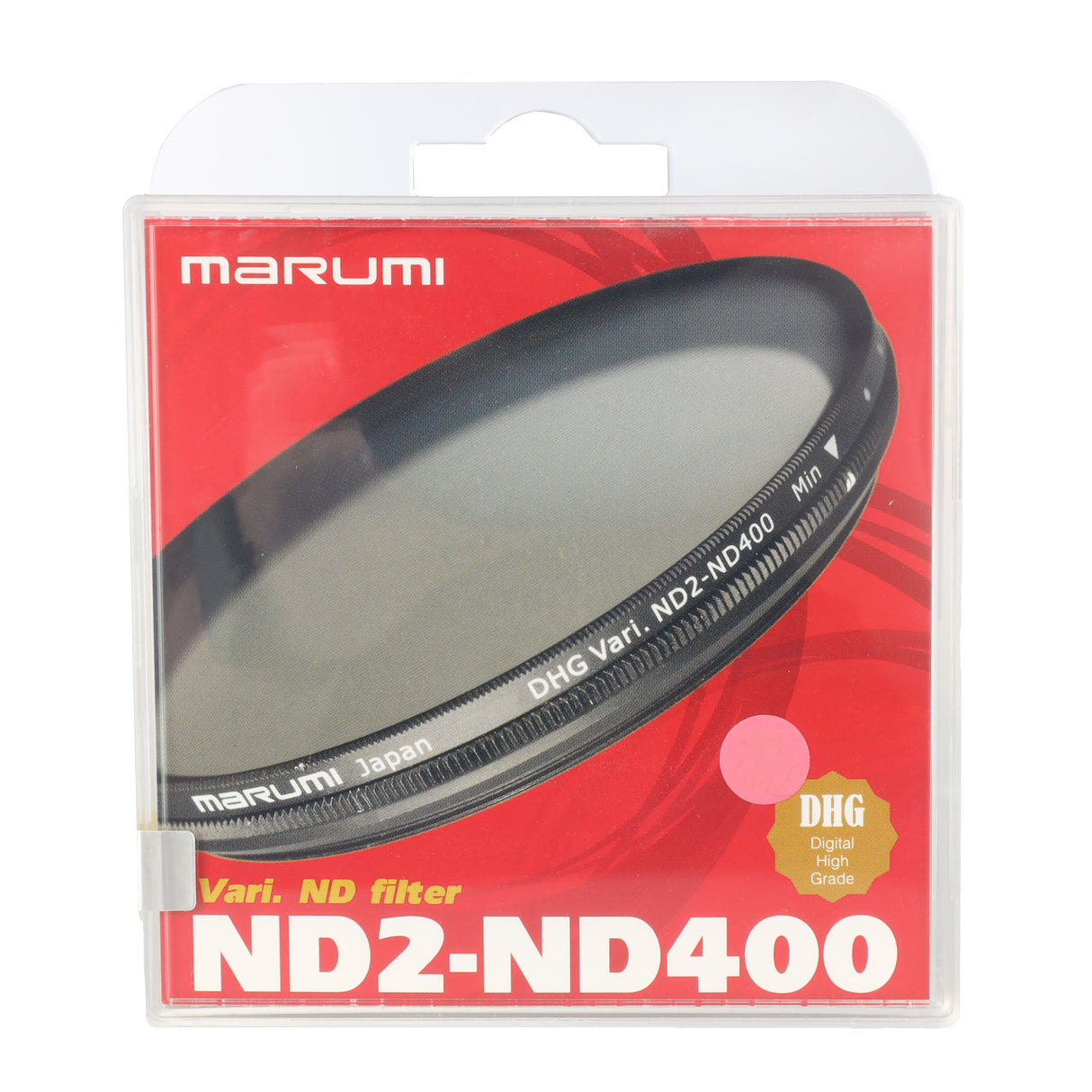 Marumi grauer variabler Filter dhg nd2-nd400 62 mm