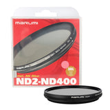 Marumi grauer variabler Filter dhg nd2-nd400 62 mm
