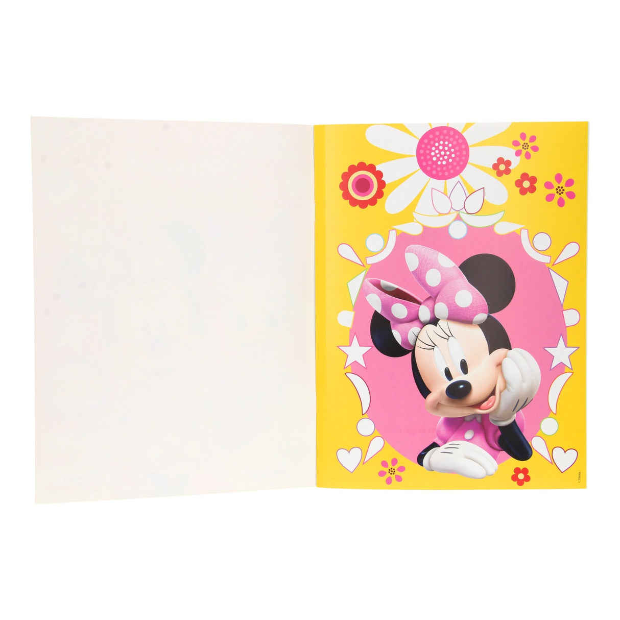 Minnie Maus Sticker a Faarwebuch