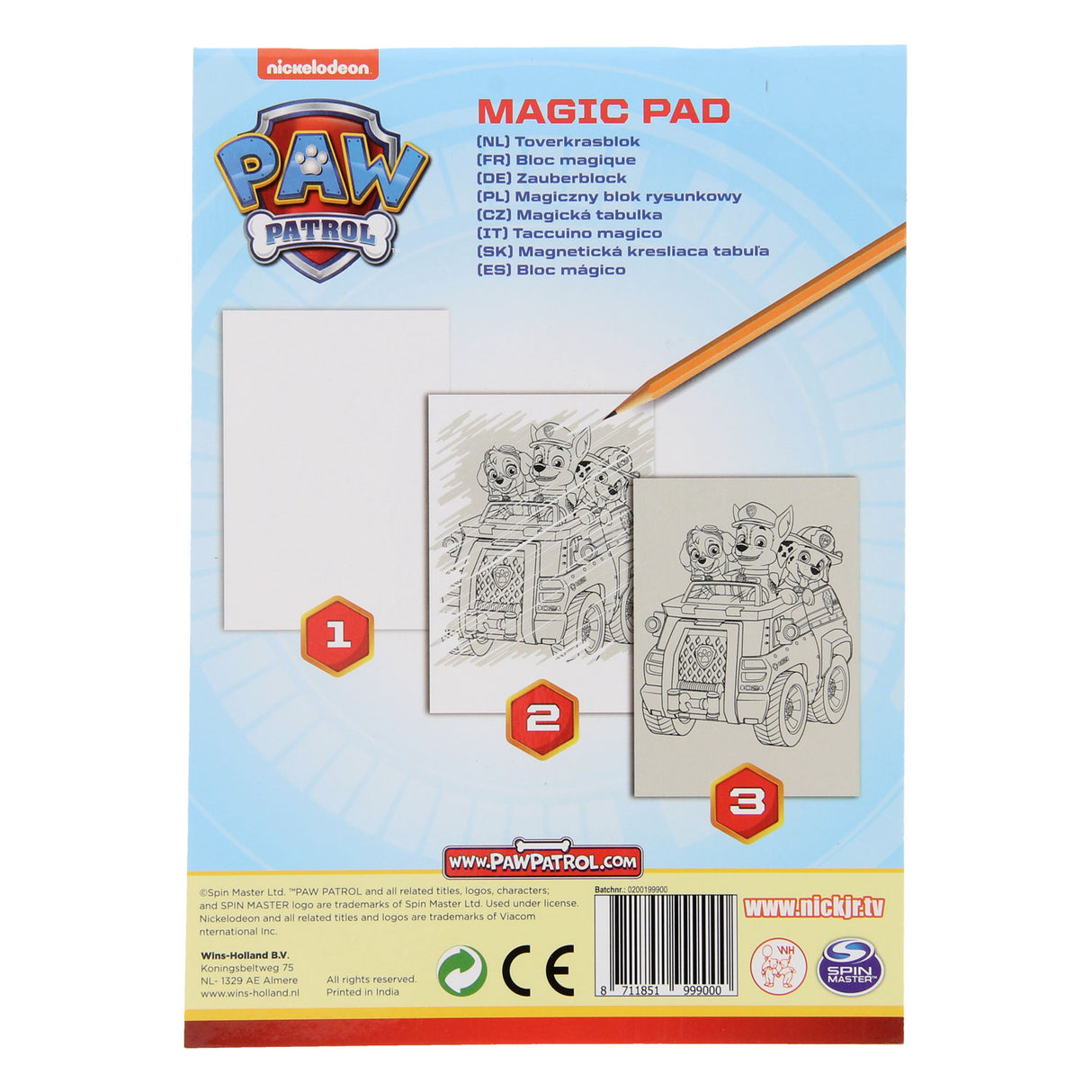 Magischer Kratzblock Paw Patrol