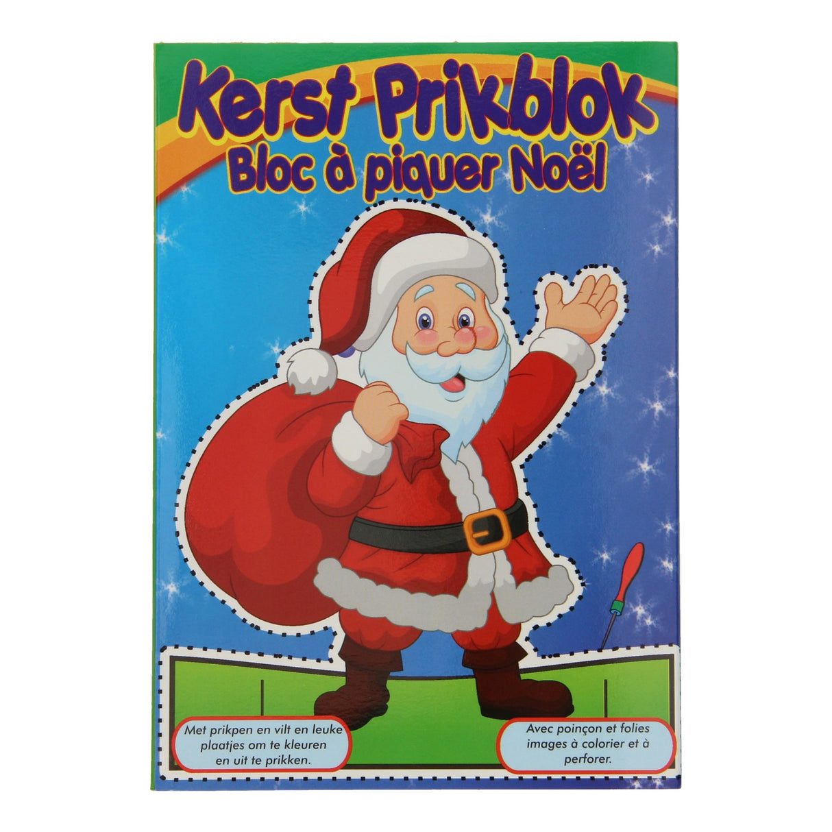 Book Specials Nederland BV Christmas color and puncture block