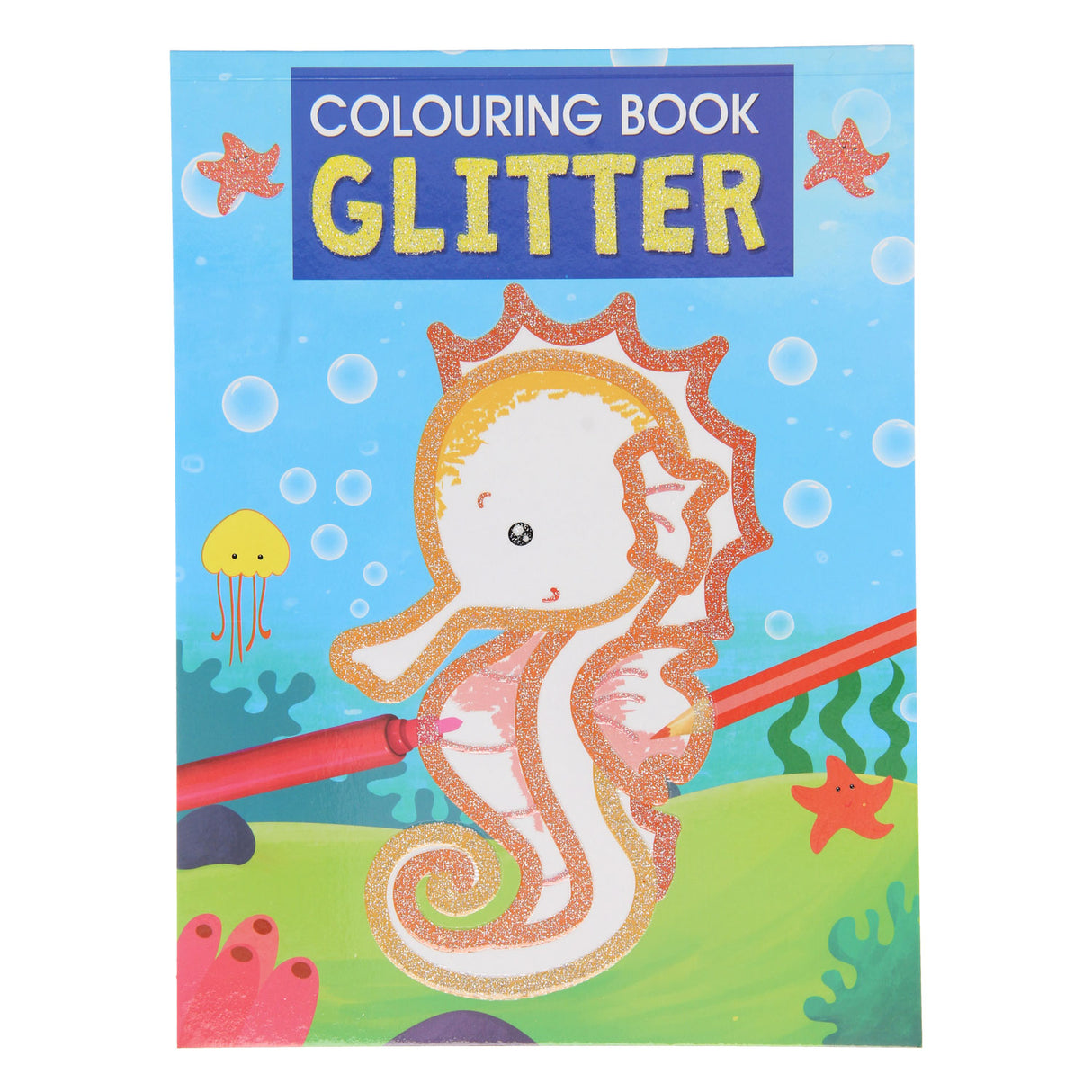 Glitterfargeblokk