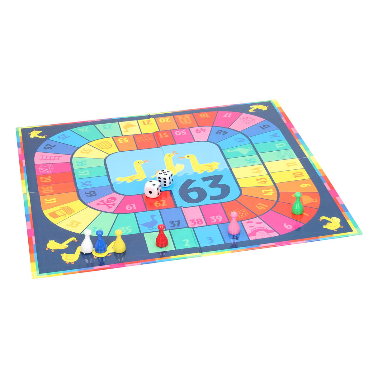 Juego de niños Ludo Geese Board 2In1