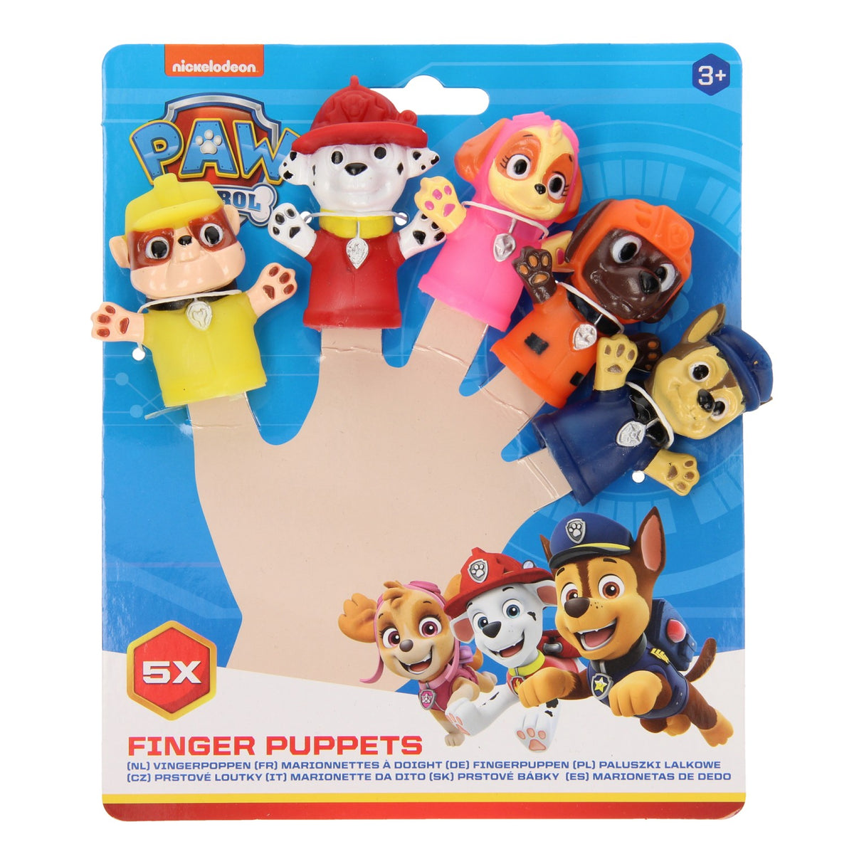 Wins Holland Fingerpuppen Paw Patrol, 5-tlg.