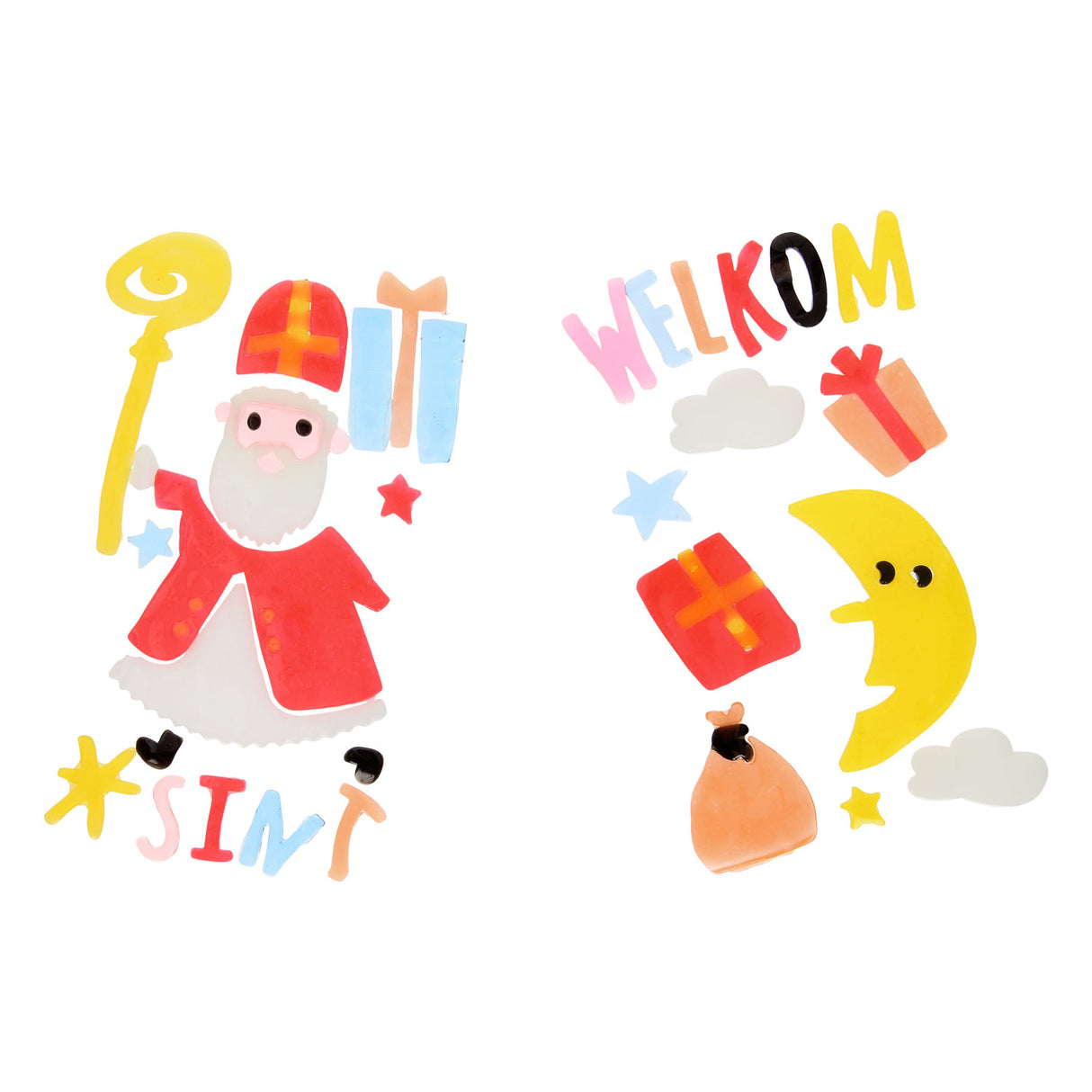 Gewinnt Holland-Fensteraufkleber Sinterklaas-Party
