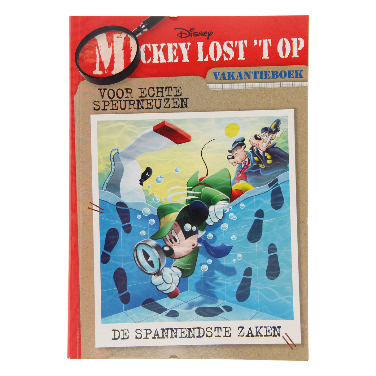 Książki specjalne Nederland BV Vakantieboek Mickey Lost 'T Op