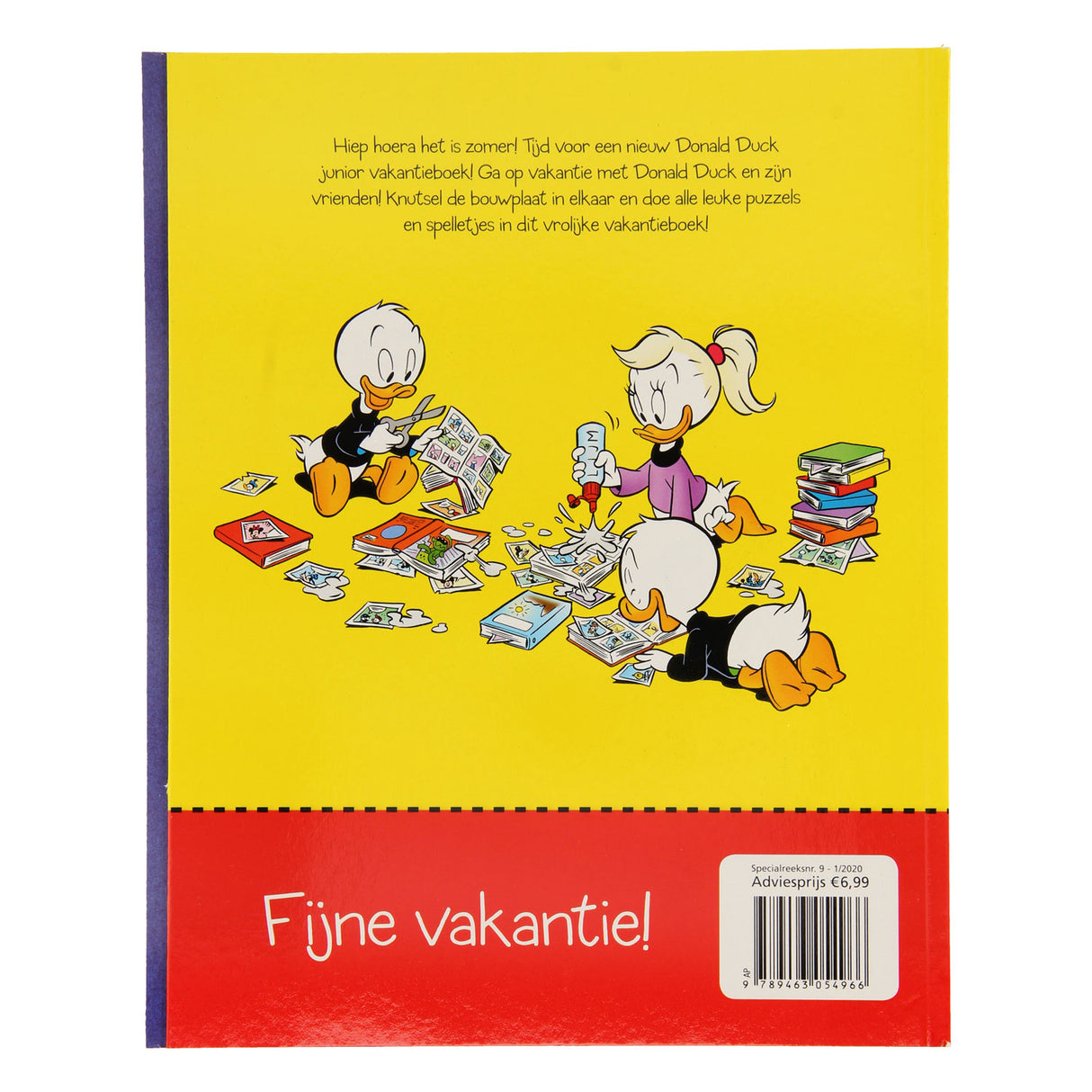 Book Specials Nederland bv Donald Duck Junior Holiday Book With Stickers