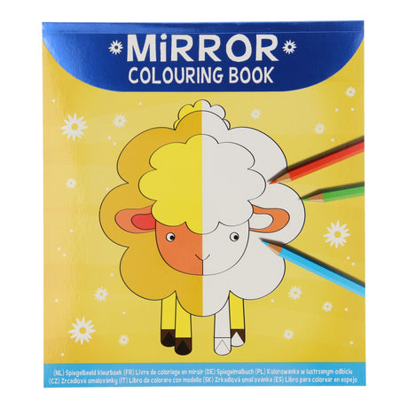 Coloring Book Mirror Image Drawing