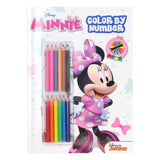 Libro Speciali Nederland BV Colori sul numero Minnie Mouse