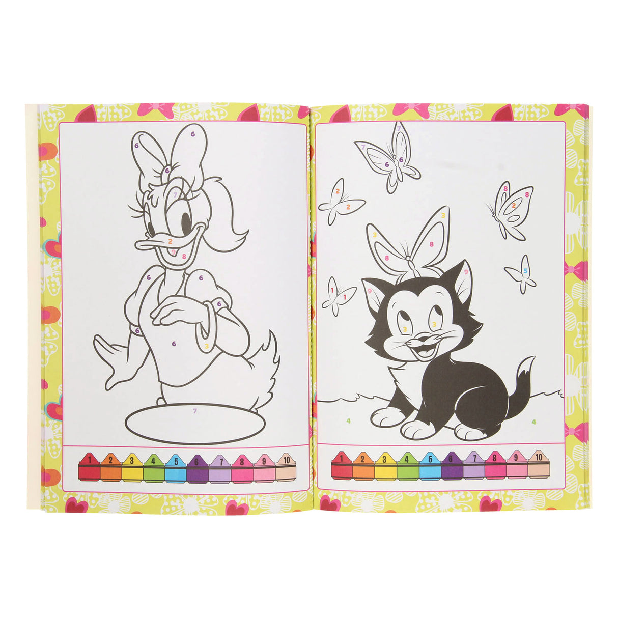 Boek specials nederland bv kleuren op nummer - minnie mouse