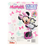 Boek specials nederland bv kleuren op nummer - minnie mouse