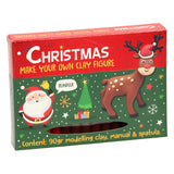Machen Sie Ihre eigene Tonfigur Weihnachten